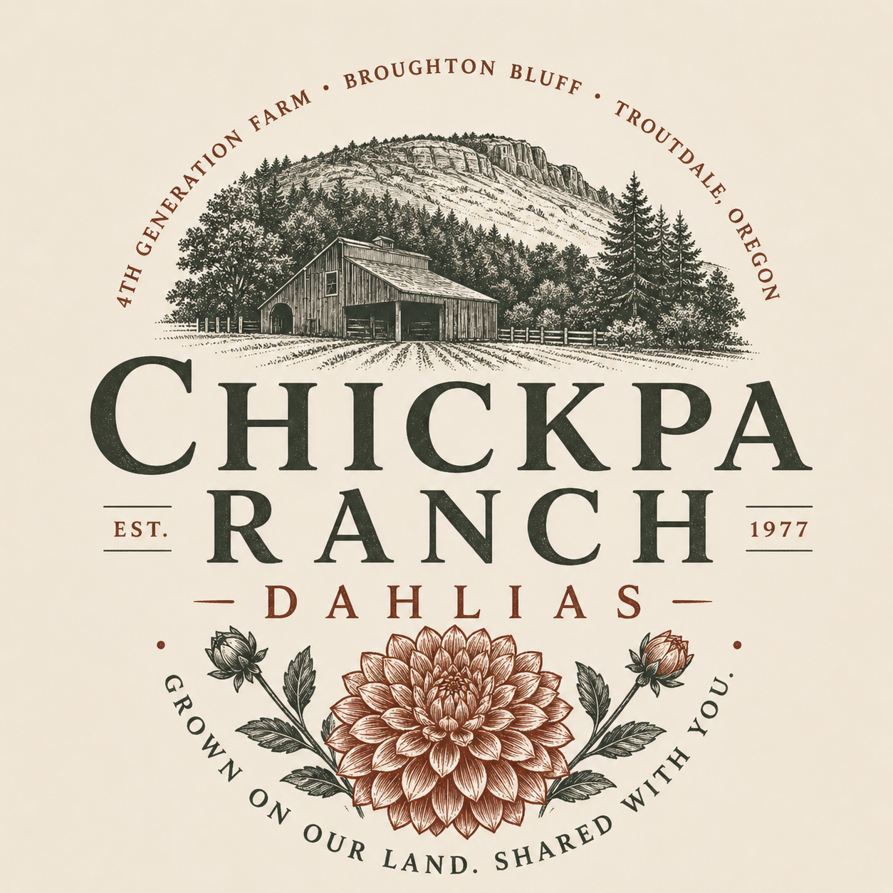 Chickpa Ranch Dahlias